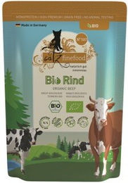 Produktbild von Catz finefood Bio Nassfutter Katze Adult Rind 24x85 g