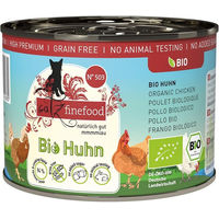 Produktbild von Catz finefood Bio No.503 Huhn Katzen Nassfutter Adult 6x200g