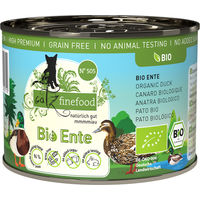 Produktbild von Catz finefood Bio No.505 Katzenfutter Ente 200 g - 6 x 200 g