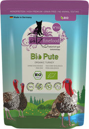 Catz finefood Bio No.511 Pute Katzen Nassfutter Pouch 85 g – Bild 1 von 4