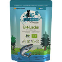 Produktbild von Catz finefood Bio No.513 Katzen Nassnahrung Lachs Monoprotein Pouch 85 g - 6 x 85 g