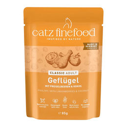 catz finefood CLASSIC Adult Geflügel Katzenfutter 16x85g – Bild 1 von 3