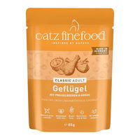 Produktbild von catz finefood CLASSIC Adult Geflügel Katzenfutter 16x85g