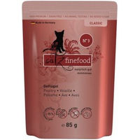Produktbild von Catz finefood Classic Adult No. 3 Nassfutter für Katzen mit Geflügel getreidefrei 8x85 g - 8 x 85 g