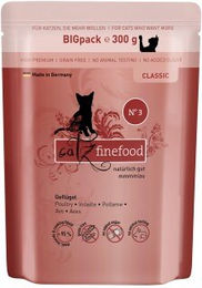 Catz finefood Classic Adult No. 3 Nassfutter für Katzen mit Geflügel glutenfrei 24x300 g - 24 x 300 g – Bild 1 von 3