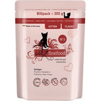 Produktbild von Catz finefood Classic Kitten No. 3 Nassfutter Geflügel für Katzen 12x300 g ohne Zucker und Farbstoffe