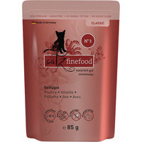 Produktbild von Catz finefood Classic No. 03 Geflügel Katzenfutter Pouch ohne Konservierungsstoffe und Aromastoffe 8 x 85 g - 16 x 85 g