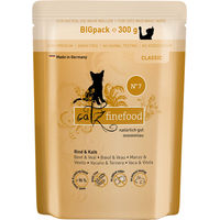 Produktbild von catz finefood Classic No. 07 Katzen Nassfutter Rind und Kalb Adult Stückchen in Sauce Getreidefrei 6 x 300 g - 6 x 300 g