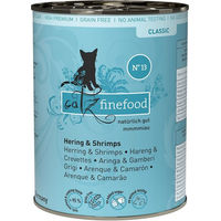 Produktbild von Catz Finefood Classic No. 13 Katzen Nassfutter Hering und Garnele Getreidefrei Adult 6x400g - 6 x 400 g