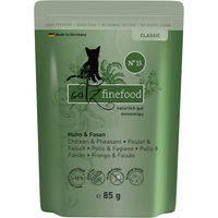 Produktbild von Catz finefood Classic No. 15 Huhn und Fasan Katzen Nassfutter Adult Getreidefrei 85 g - 16 x 85 g