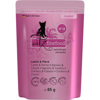 Produktbild von catz finefood Classic No. 19 Katzen Nassfutter Lamm und Pferd Getreidefrei 16 x 85 g - 16 x 85 g