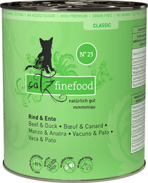catz finefood Classic No. 23 Katzenfutter Rind und Ente 800 g - 6 x 800 g – Bild 1 von 2