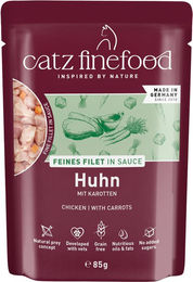 catz finefood Feines Filet Huhn mit Sauce Getreidefrei für Katzen 16 x 85 g – Bild 1 von 1