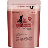 Produktbild von Catz finefood Katzen Nassfutter Geflügel Stückchen in Sauce Getreidefrei Adult 6 x 300 g - 6 x 300 g