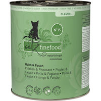 Produktbild von Catz finefood Katzen Nassfutter Huhn und Fasan Getreidefrei 6 x 800 g - 6 x 800 g