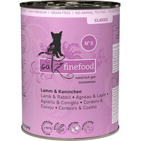 Produktbild von Catz finefood Katzen Nassfutter Lamm & Kaninchen getreidefrei 6 x 400 g - 6 x 400 g