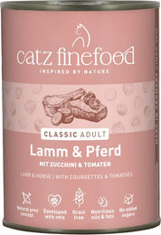 Catz finefood Katzen Nassfutter Lamm & Pferd getreidefrei 6 x 400 g - 6 x 400 g – Bild 1 von 3