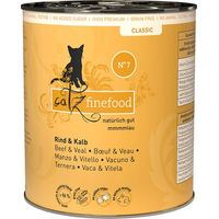 Produktbild von Catz finefood Katzen Nassfutter Rind und Kalb getreidefrei 6 x 800 g - 6 x 800 g