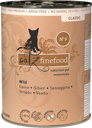 Catz finefood Katzen Nassfutter Wild 6 x 400 g ohne Farb- und Aromastoffe - 6 x 400 g – Bild 1 von 3