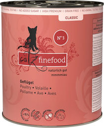 Produktbild von Catz finefood Katzenfutter Geflügel getreidefrei ohne Farb- und Aromastoffe 6 x 800 g - 6 x 800 g