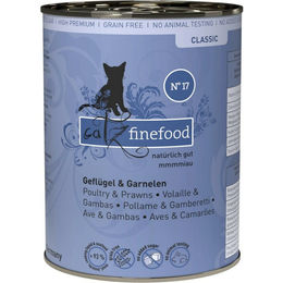 Produktbild von Catz finefood Katzenfutter Geflügel und Garnele 6x400g - 6 x 400 g