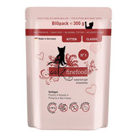 Produktbild von Catz finefood Kitten Geflügel Stückchen in Sauce getreidefrei 300g - 6 x 300 g