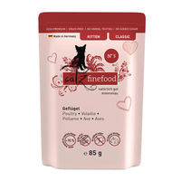 Produktbild von Catz finefood Kitten No.03 Geflügel Getreidefrei 16x85g