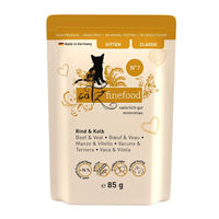 Produktbild von Catz finefood Kitten No.07 Rind & Kalb Getreidefrei 16x85g