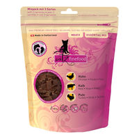 Produktbild von Catz finefood MEATZ ESSENTIAL MIX Katzen Leckerli mit Huhn Pute und Kalb 8x45g