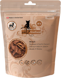 Produktbild von catz finefood Meatz Katzen Leckerli Hirsch mit Propolis zur Unterstützung des Immunsystems