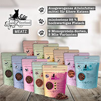 Produktbild von catz finefood Meatz N° 9 Katzen Leckerlies Hirsch getreidefrei 45g - 45 g