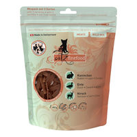 Produktbild von Catz finefood Meatz Wild Mix Katzen Leckerli mit Kaninchen Ente und Hirsch 8x45g