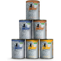Produktbild von Catz finefood Monoprotein Katzen Nassfutter Mixpaket 6 x 400 g mit Pute, Känguru und Wildschwein getreidefrei