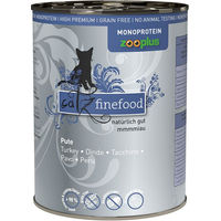 Produktbild von Catz finefood Monoprotein Katzenfutter Pute Stückchen in Sauce getreidefrei 24 x 400 g - 24 x 400 g