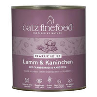 Produktbild von catz finefood N° 11 Katzenfutter Lamm & Kaninchen Getreidefrei 6 x 800g Dosen - 6 x 800 g