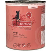 Produktbild von Catz finefood Nassfutter Classic Adult No. 3 Geflügel getreidefrei 24x800 g