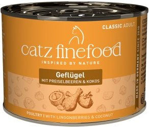 Catz finefood Nassfutter Katze Classic Adult Geflügel getreidefrei 6x200 g - 6 x 200 g – Bild 1 von 3