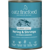 Produktbild von Catz finefood Nassfutter Katze Classic Adult Hering und Garnele getreidefrei 24x400 g