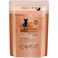 Produktbild von Catz finefood Nassfutter Katze Classic Adult Huhn und Thunfisch glutenfrei 6x300 g - 6 x 300 g