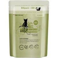 Produktbild von Catz finefood Nassfutter Katze Classic Adult No. 05 Lachs und Geflügel glutenfrei 24x300 g - 24 x 300 g