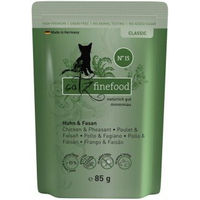 Produktbild von Catz finefood Nassfutter Katze Classic Adult No. 15 Huhn und Fasan Getreidefrei 8x85 g - 8 x 85 g