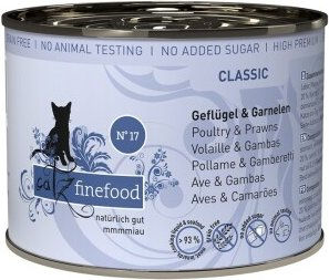 Catz finefood Nassfutter Katze Classic Adult No. 17 Geflügel und Garnele getreidefrei 24x200 g - 24 x 200 g – Bild 1 von 2