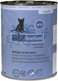 Catz finefood Nassfutter Katze Classic Adult No. 17 Geflügel und Garnele Getreidefrei 6x400 g - 6 x 400 g – Bild 1 von 2