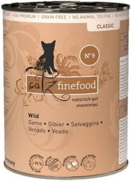 Produktbild von Catz finefood Nassfutter Katze Classic Adult No. 9 Wild Getreidefrei 24x400 g