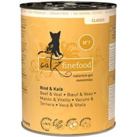 Produktbild von Catz finefood Nassfutter Katze Classic Adult Rind und Kalb getreidefrei 12x400 g