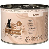 Produktbild von Catz finefood Nassfutter Katze Classic Adult Wild Getreidefrei 12x200 g - 12 x 200 g