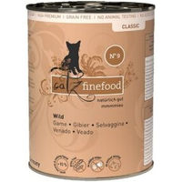 Produktbild von Catz finefood Nassfutter Katze Classic Adult Wild Getreidefrei 6x400 g - 6 x 400 g