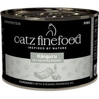 Produktbild von Catz finefood Nassfutter Katze Pure Adult Känguru Monoprotein Hypoallergen 24x200 g - 24 x 200 g