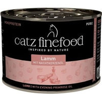 Produktbild von Catz finefood Nassfutter Katze Pure Adult Lamm Monoprotein Hypoallergen 12x200 g - 12 x 200 g