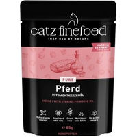 Produktbild von Catz finefood Nassfutter Katze Pure Adult Pferd Monoprotein Hypoallergen 64x85 g - 64 x 85 g
